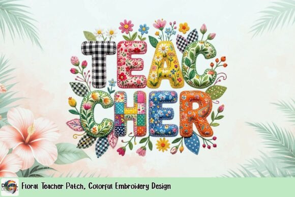 Floral Teacher Patch Review for Real Projects