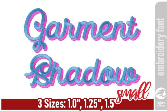 Garment Shadow Embroidery Font - S Review for Seasonal Use
