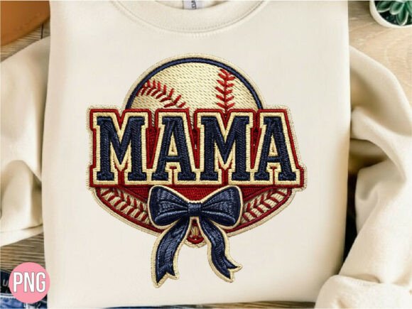 Mama Baseball Stitch Embroidery PNG Review