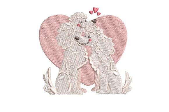Poodles in Love Embroidery: A Seasonal Design Review